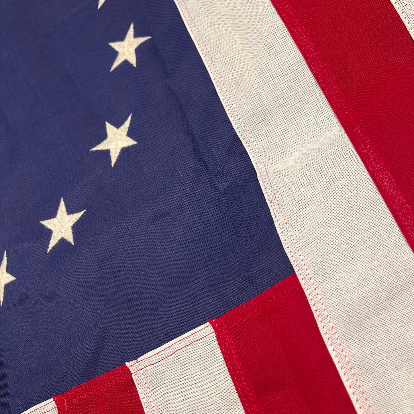 Betsy Ross Embroidered 13 Stars Flag