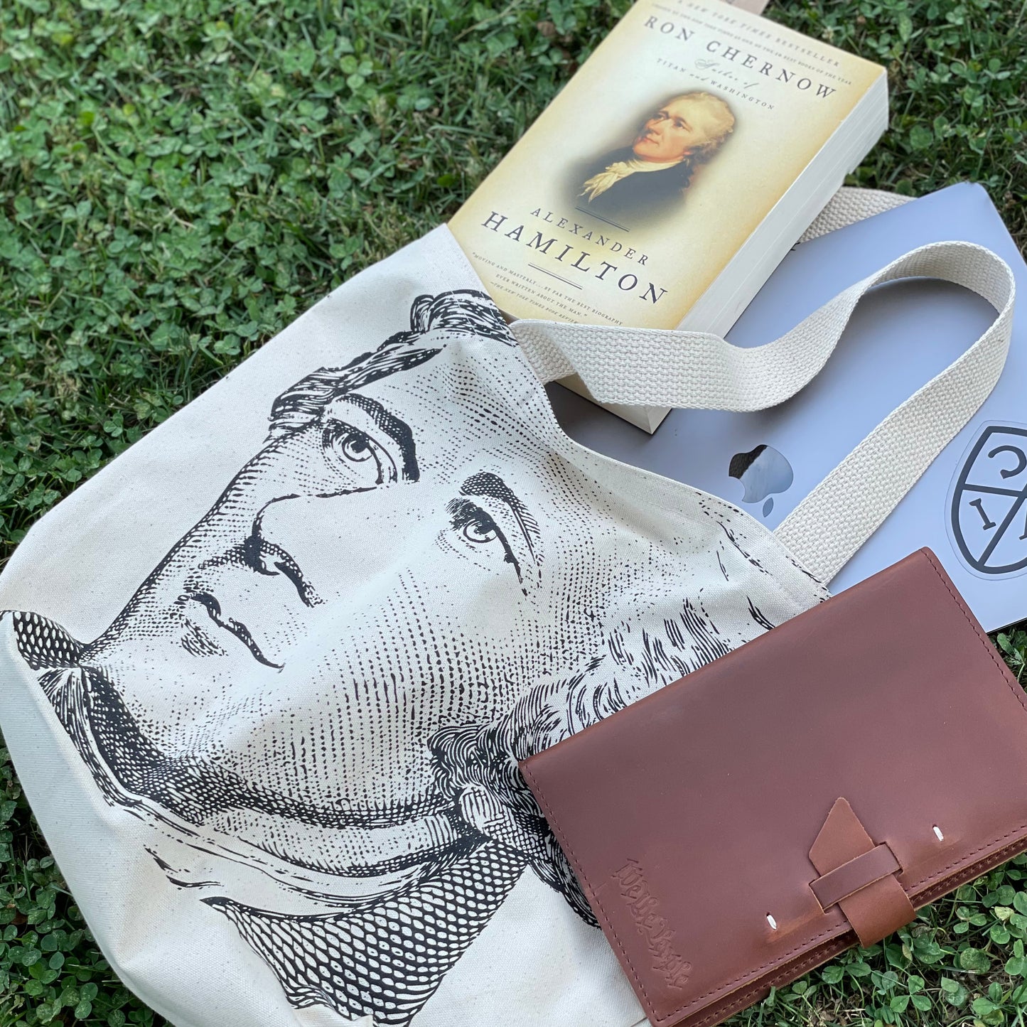 Alexander Hamilton Canvas Tote