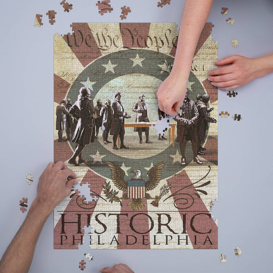 1000 Piece Signing Of The Declaration Of Independence Jigsaw Puzzle