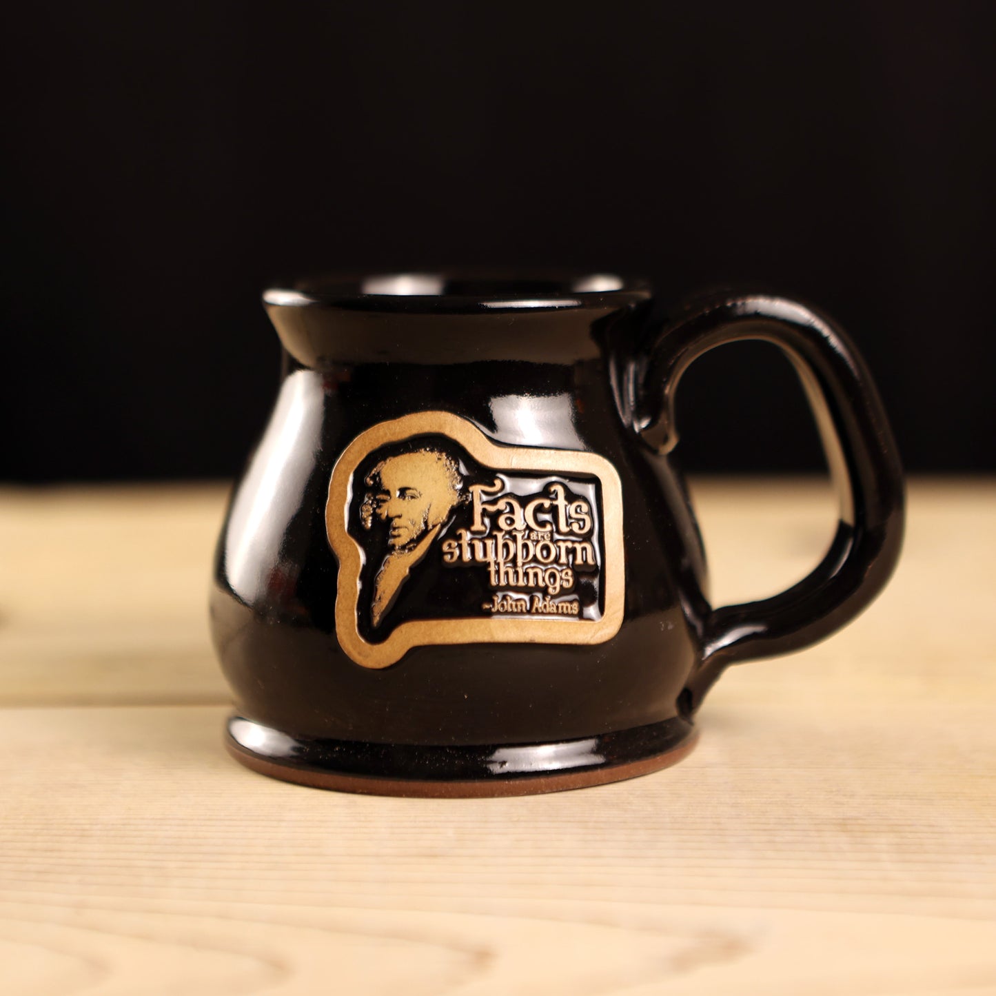 John Adams "Facts are Stubborn Things" Stoneware Mug