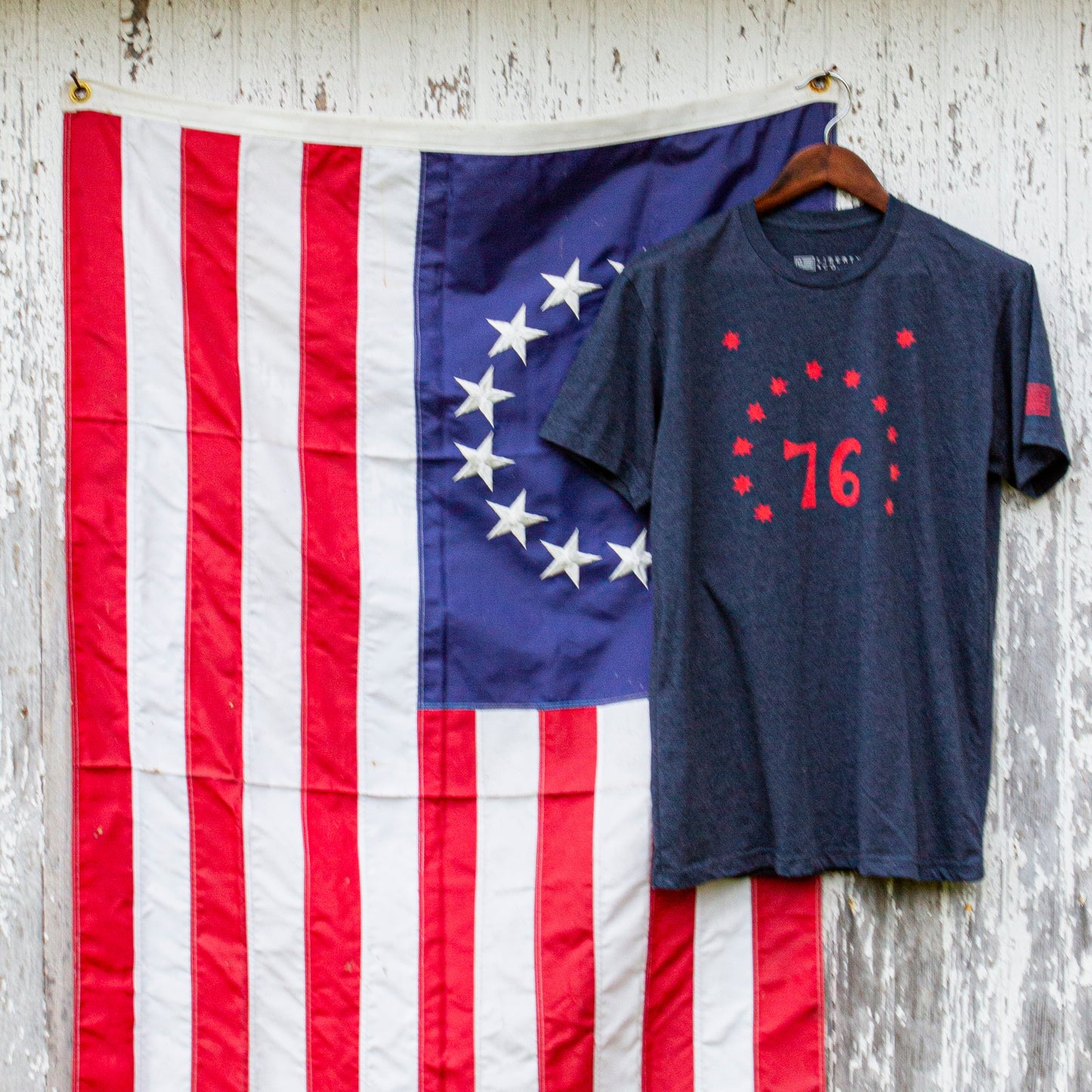 Fort Bennington 76 Flag T-Shirt