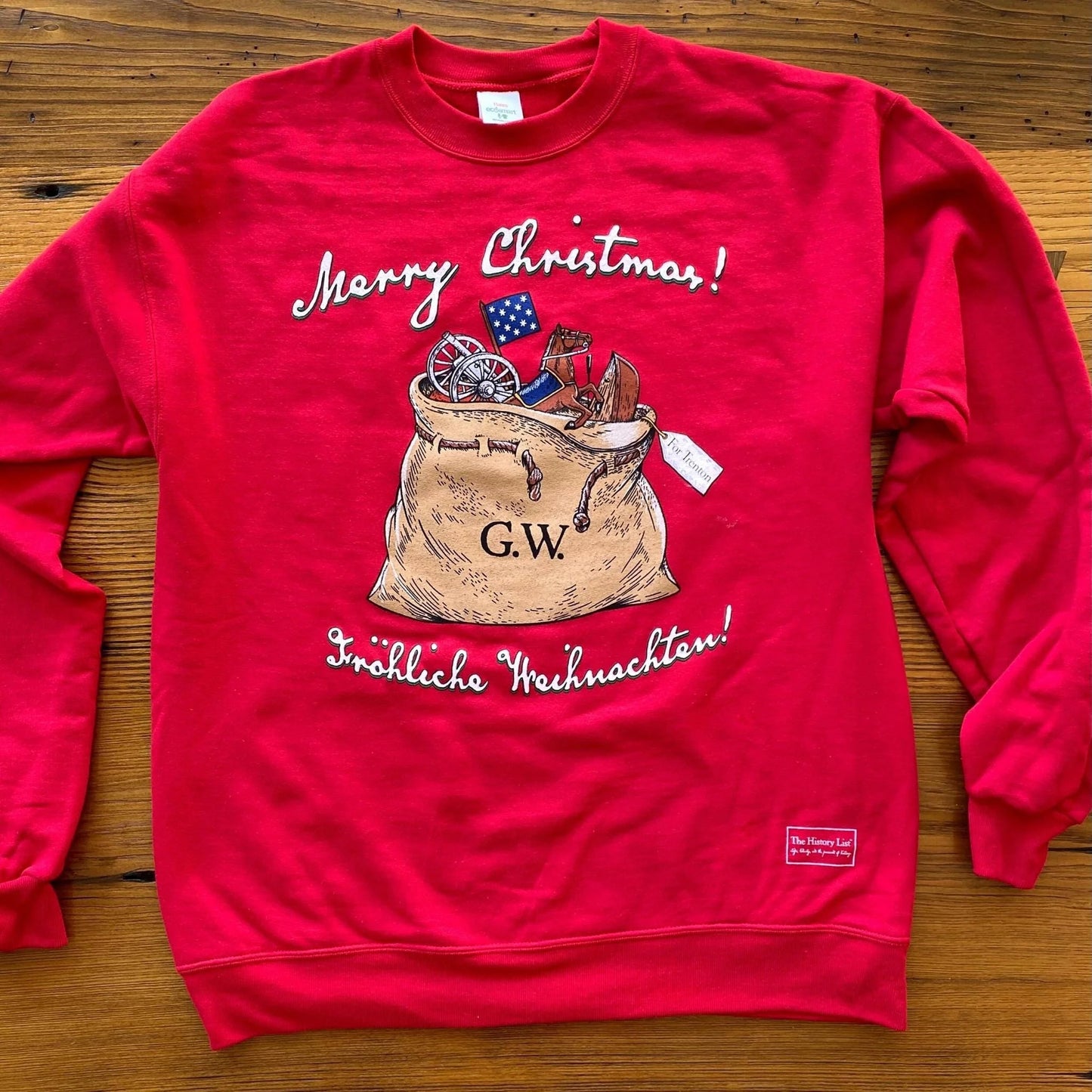 George Washington's Christmas Day Crossing of the Delaware Sweatshirt