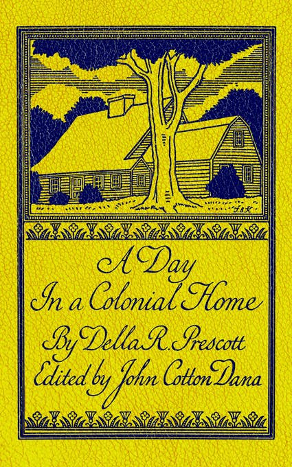 A Day in a Colonial Home Book