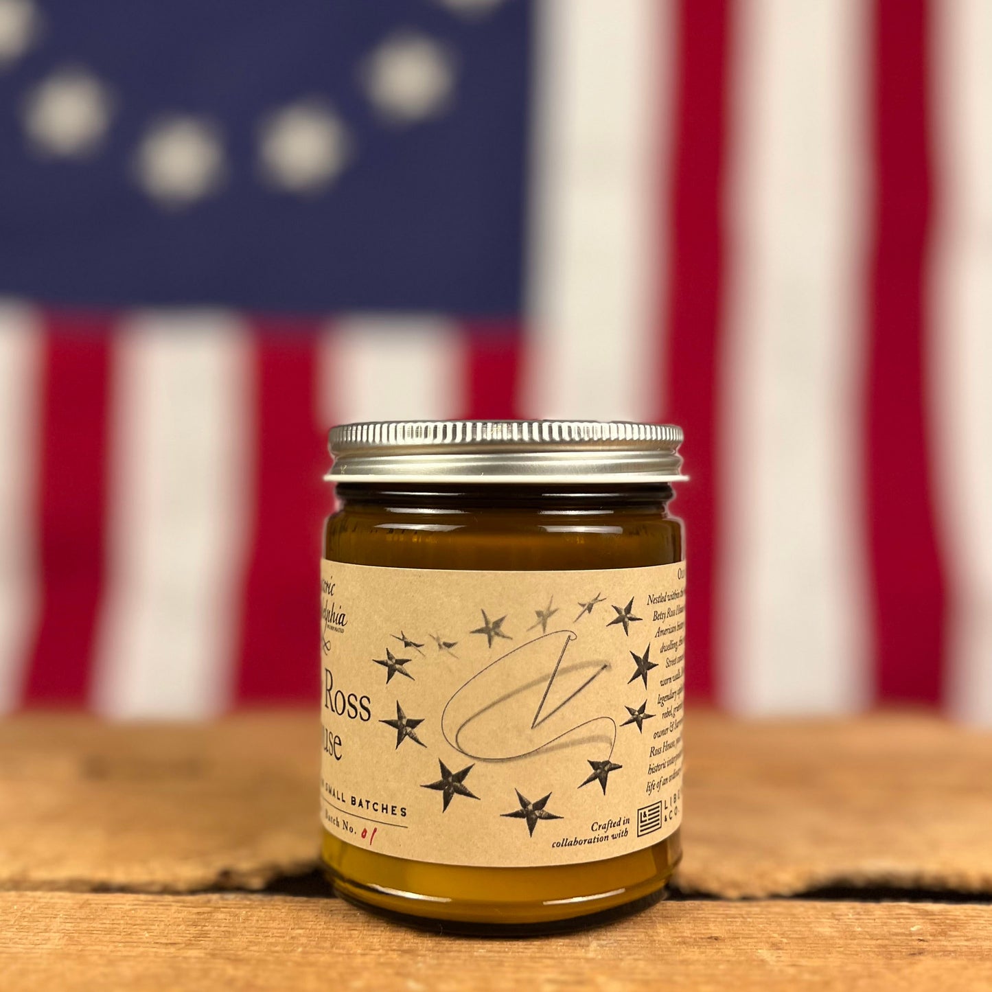 Betsy Ross House Candle