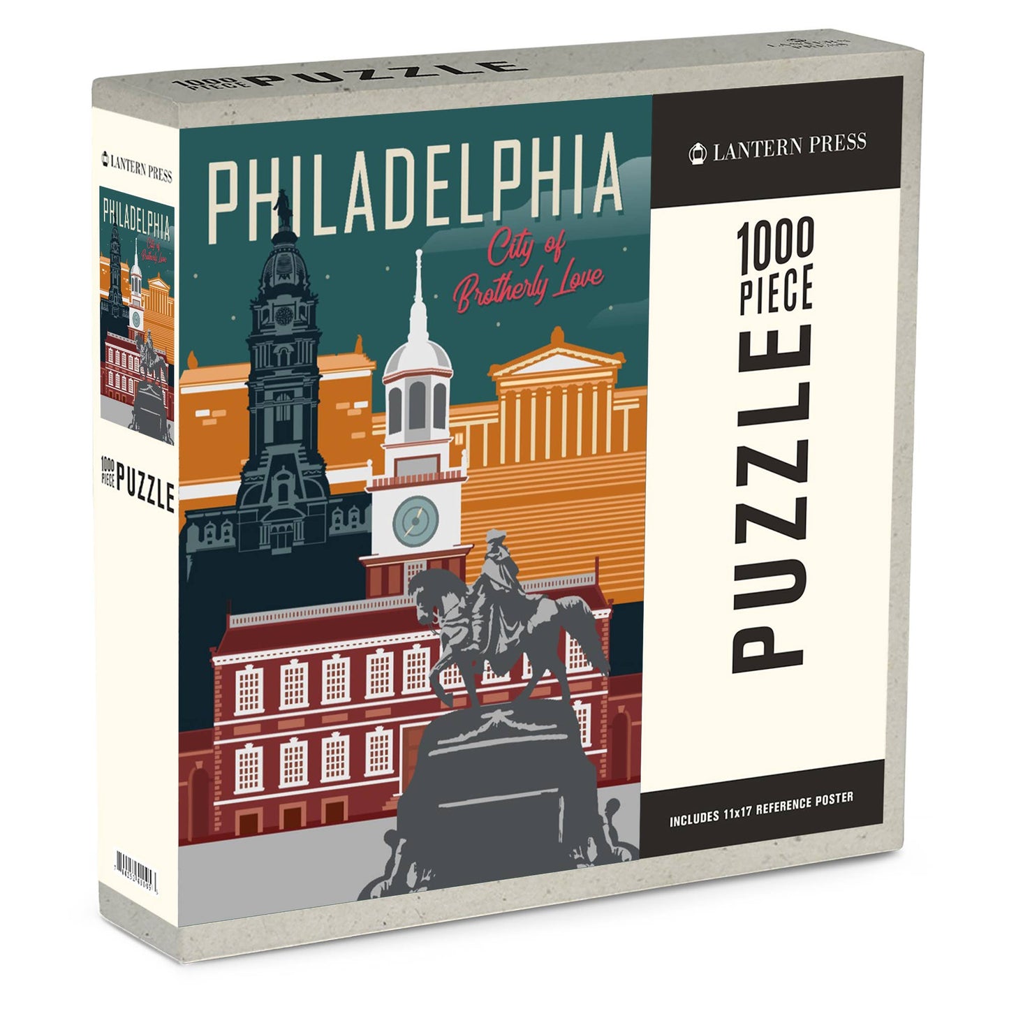 1000 PIECE PUZZLE Philadelphia, Pennsylvania Brotherly Love