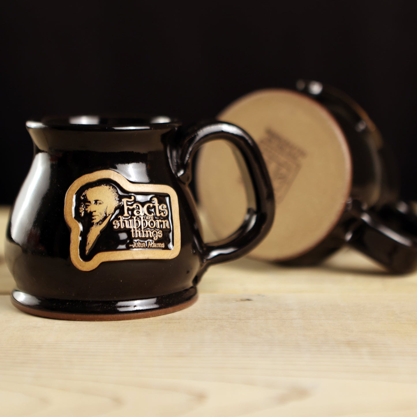 John Adams "Facts are Stubborn Things" Stoneware Mug