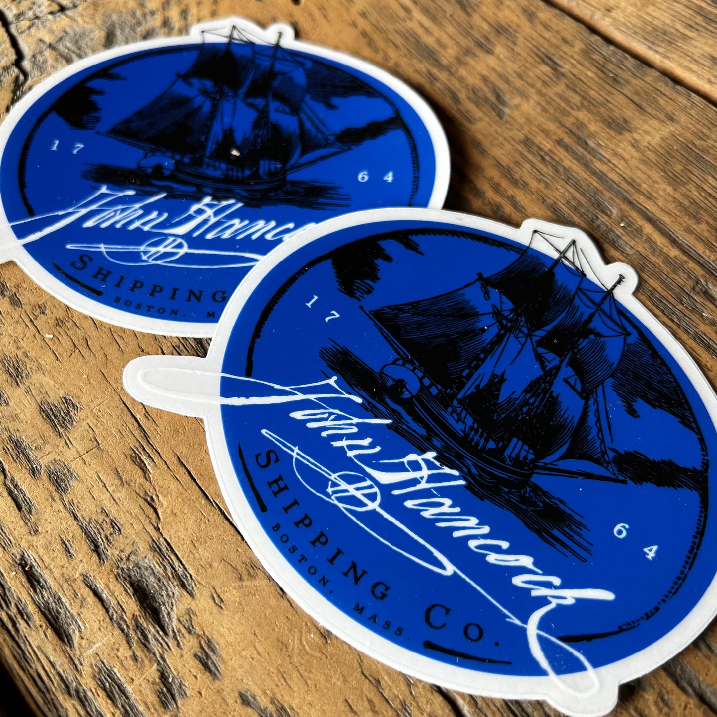 John Hancock Shipping Co. Sticker