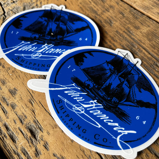 John Hancock Shipping Co. Sticker