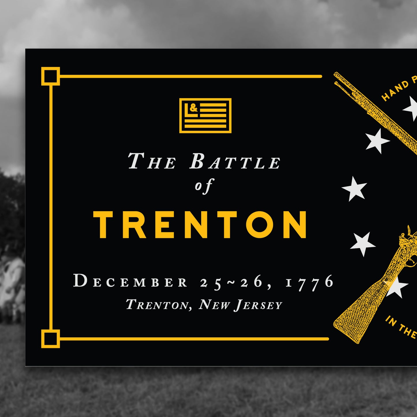 Battle of Trenton Candle