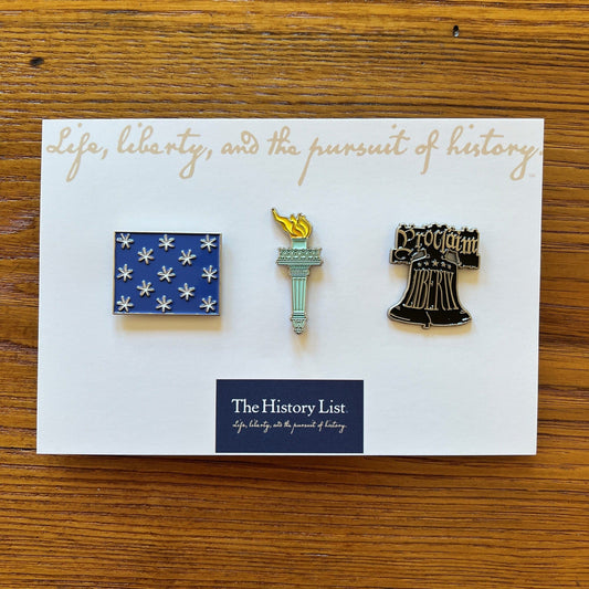 "Proclaim Liberty" Pin Set (Set of 3)