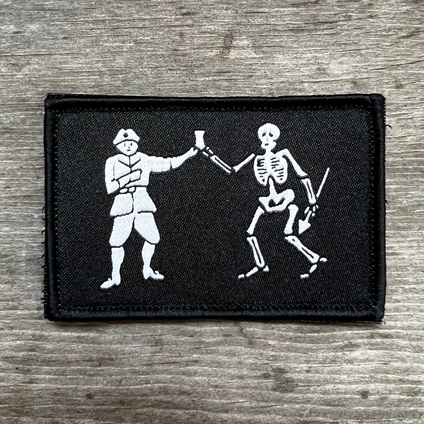 A Short and Merry Life – Bartholomew Roberts Pirate Ensign Morale Patch by Texas 144.1