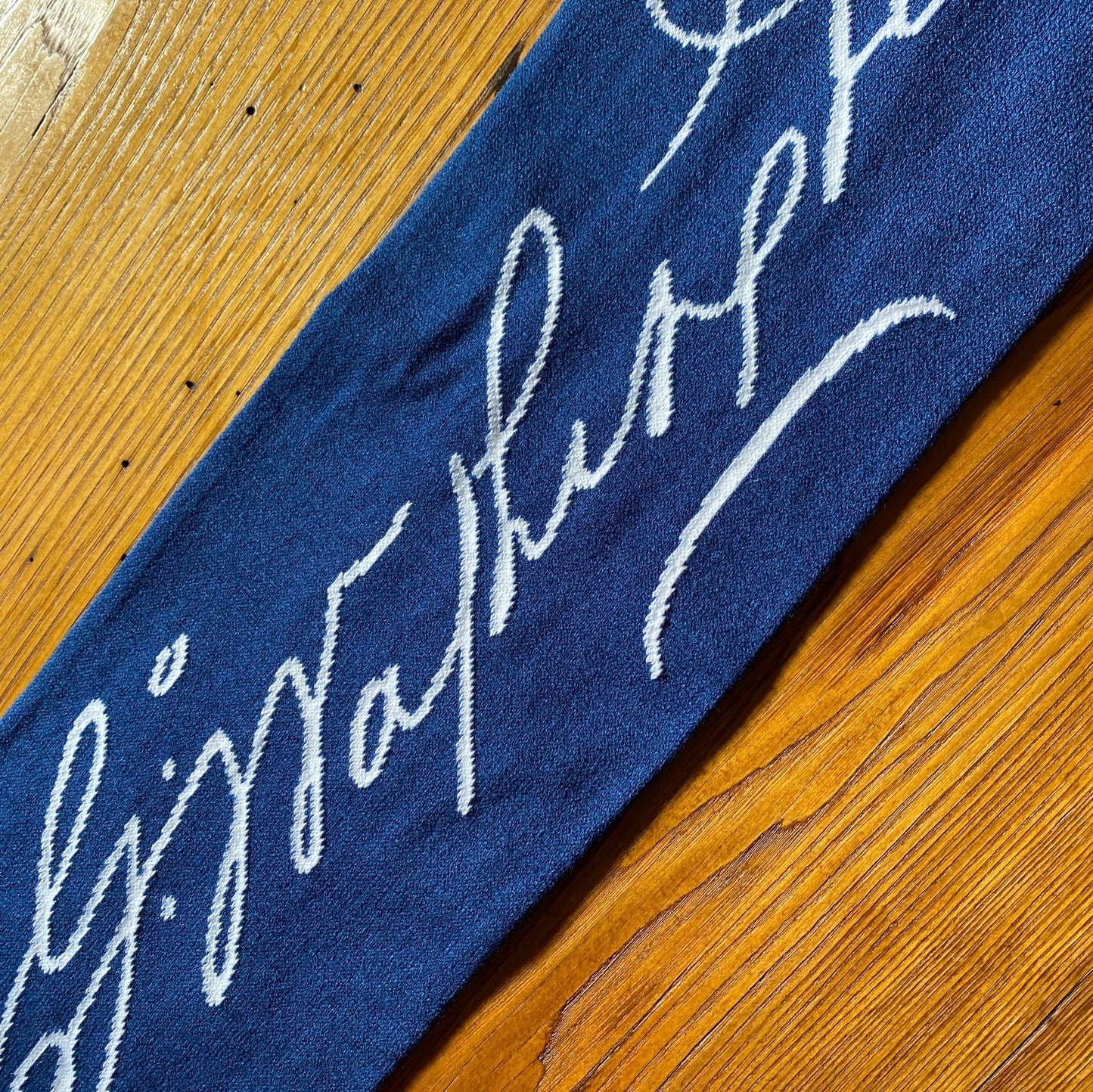 George Washington Signature "Victory or Death" Woven Scarf