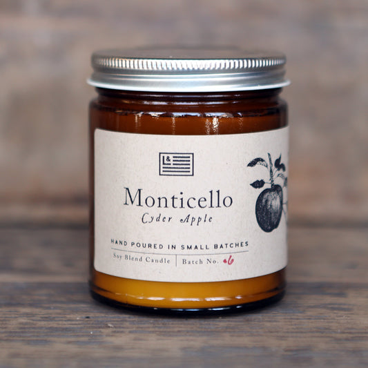 Thomas Jefferson's Monticello Candle