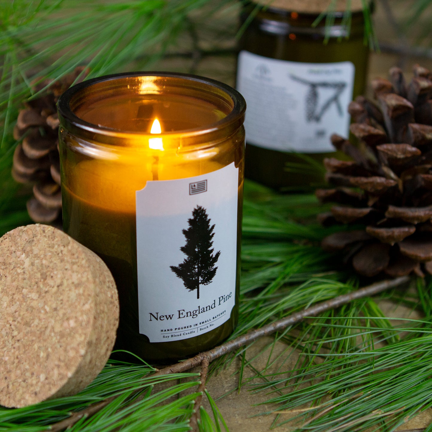 New England Pine Candle