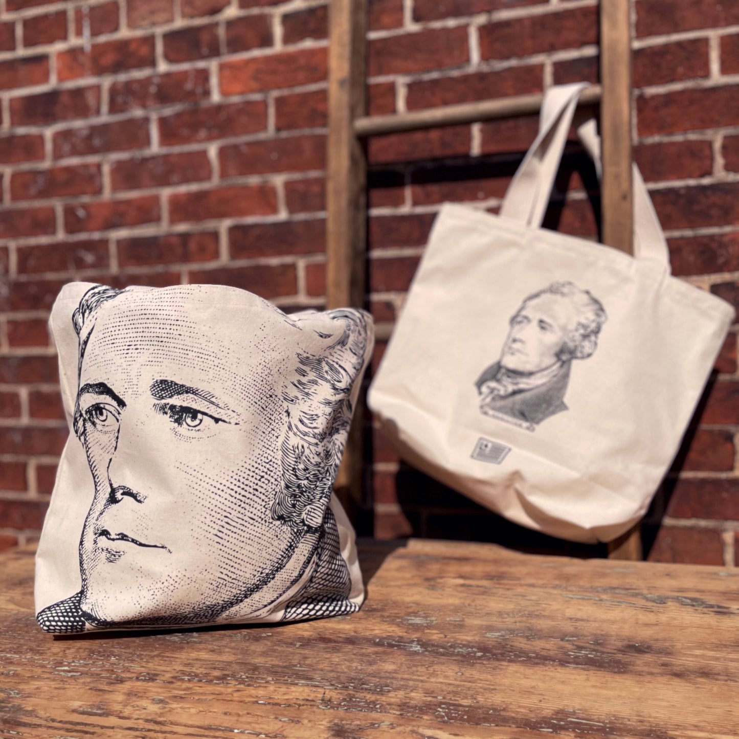 Alexander Hamilton Canvas Tote