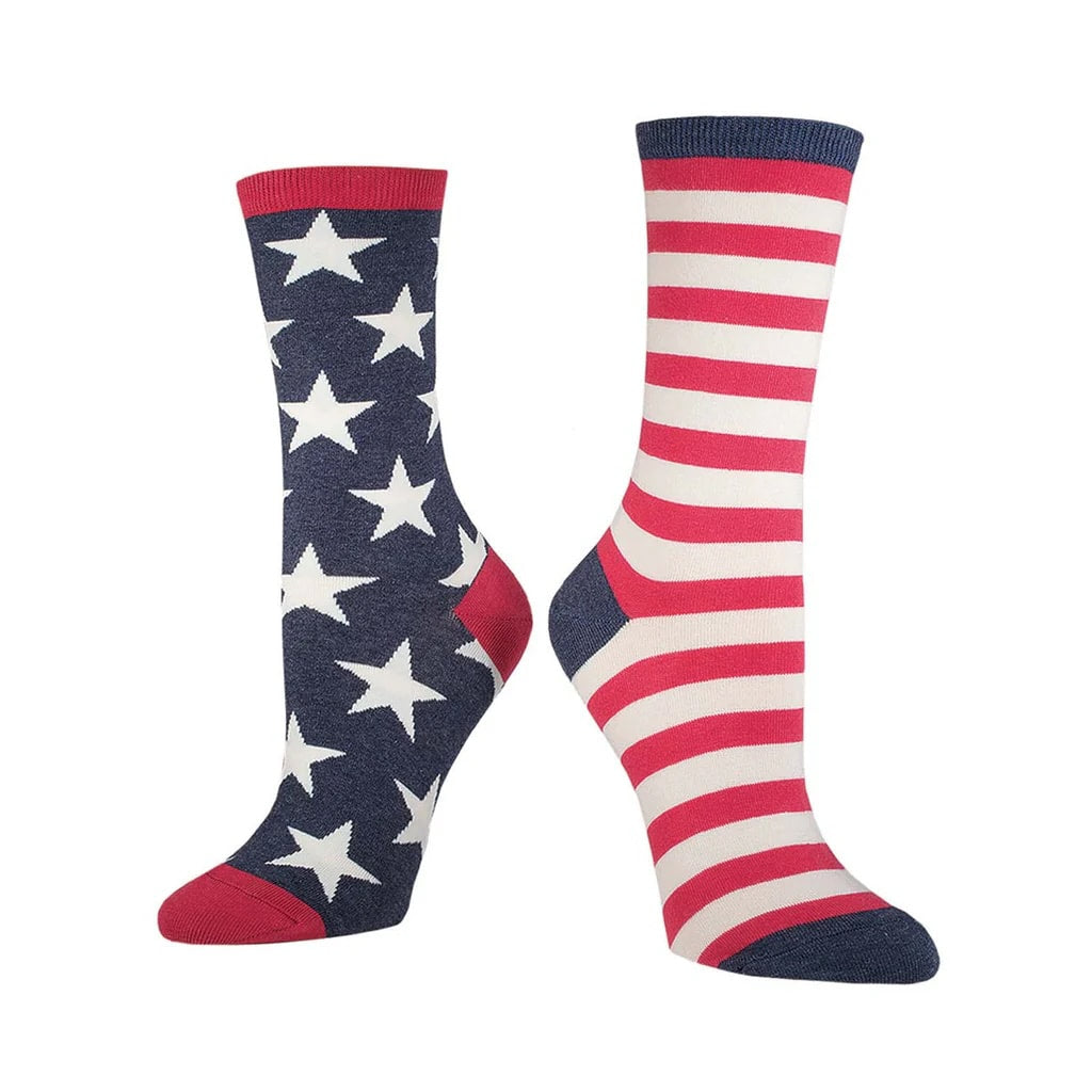 Stars & Stripes Patriotic American Flag Socks