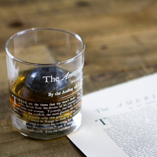 The American Crisis Whiskey Glass