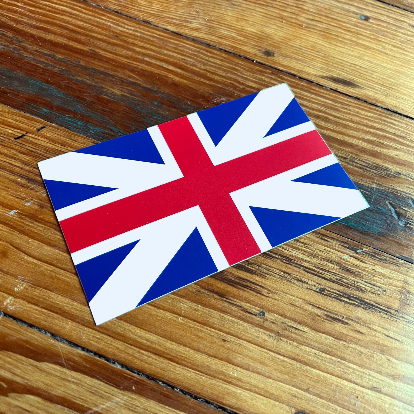 British King's Colors Flag Sticker