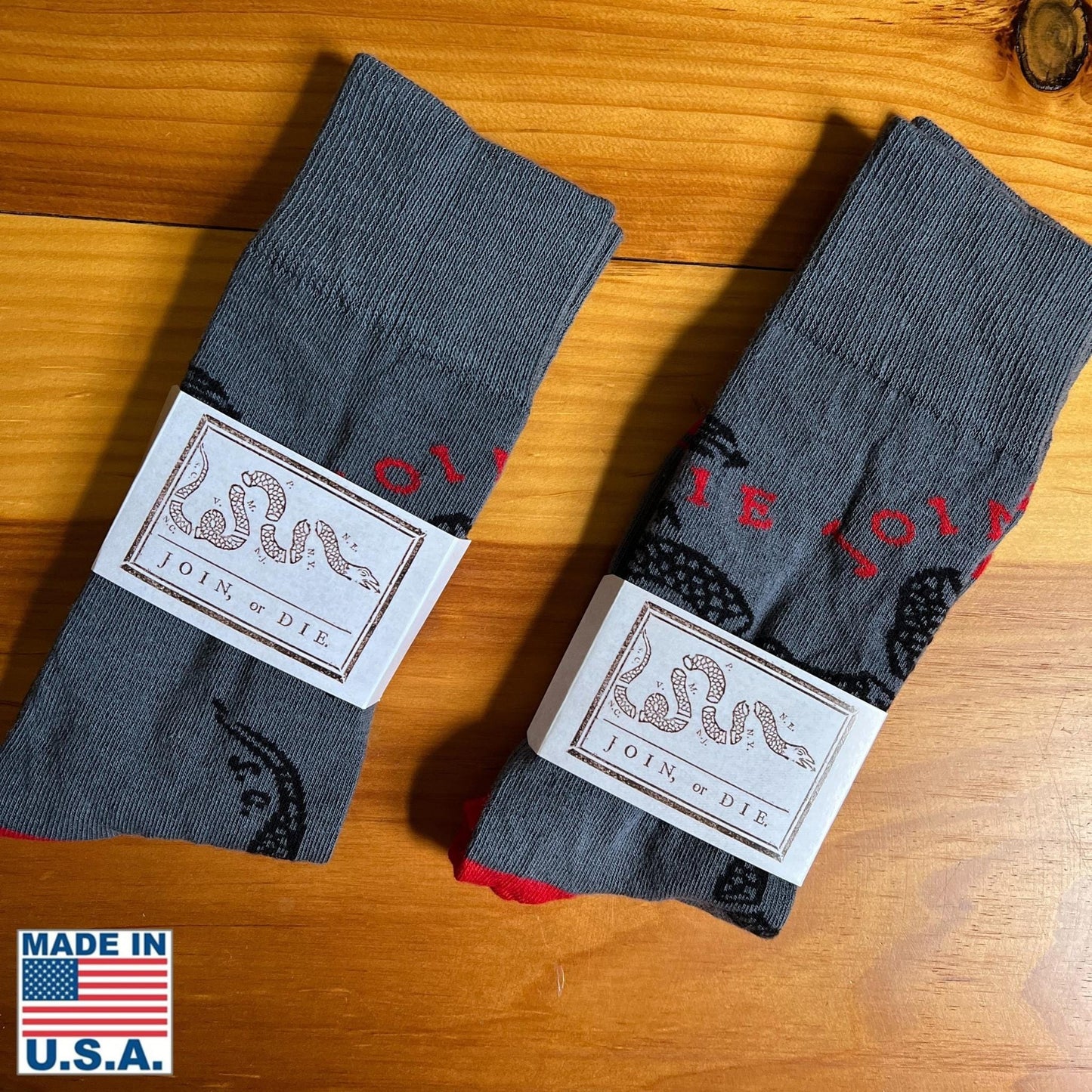 Join, or Die Socks