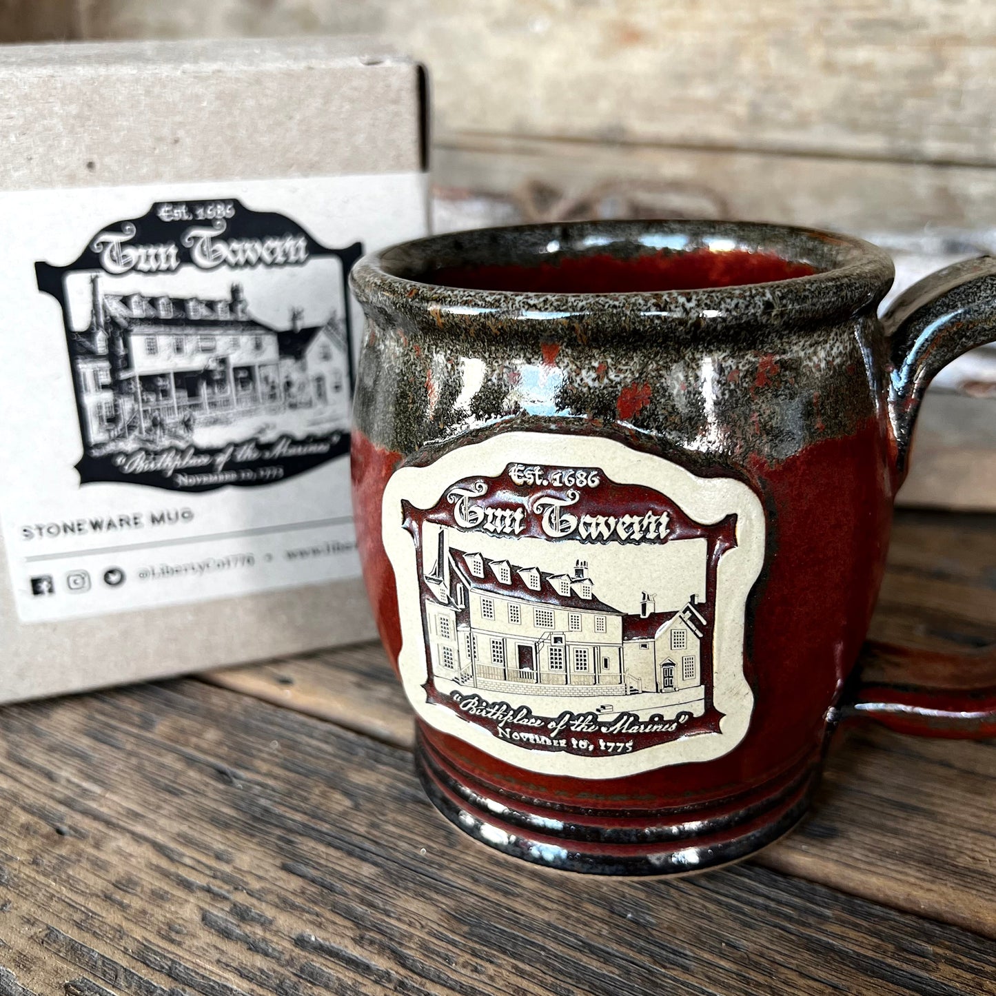 Tun Tavern Stoneware Mug