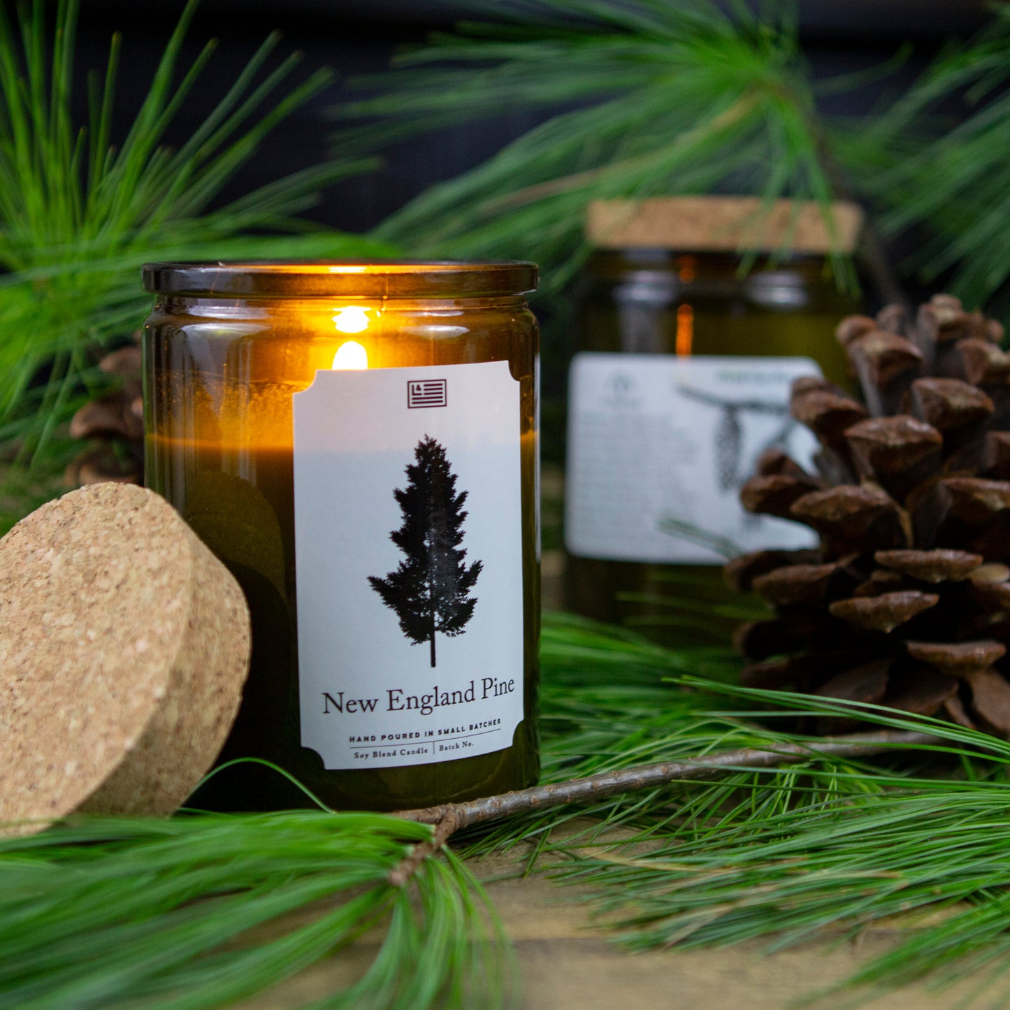 New England Pine Candle