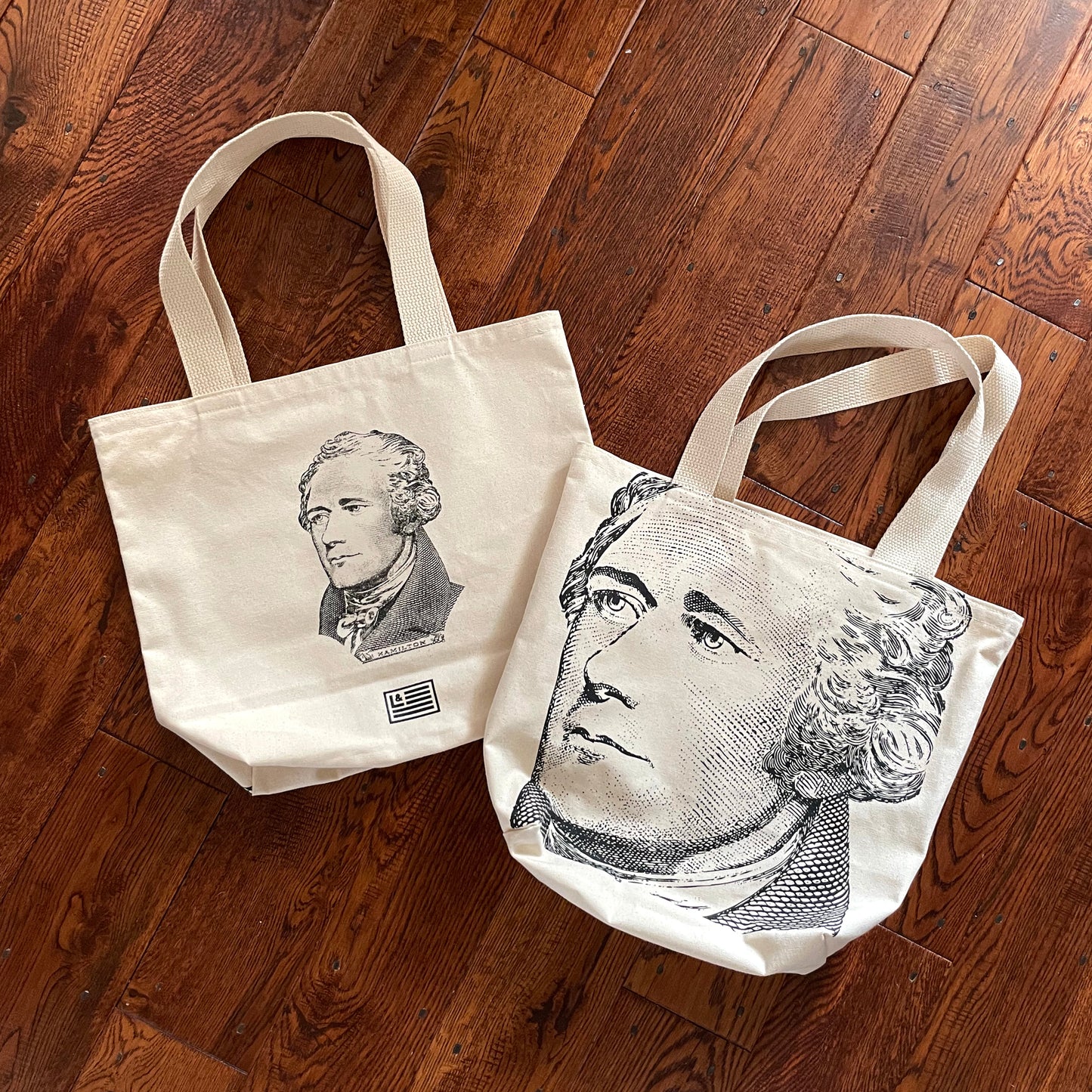 Alexander Hamilton Canvas Tote