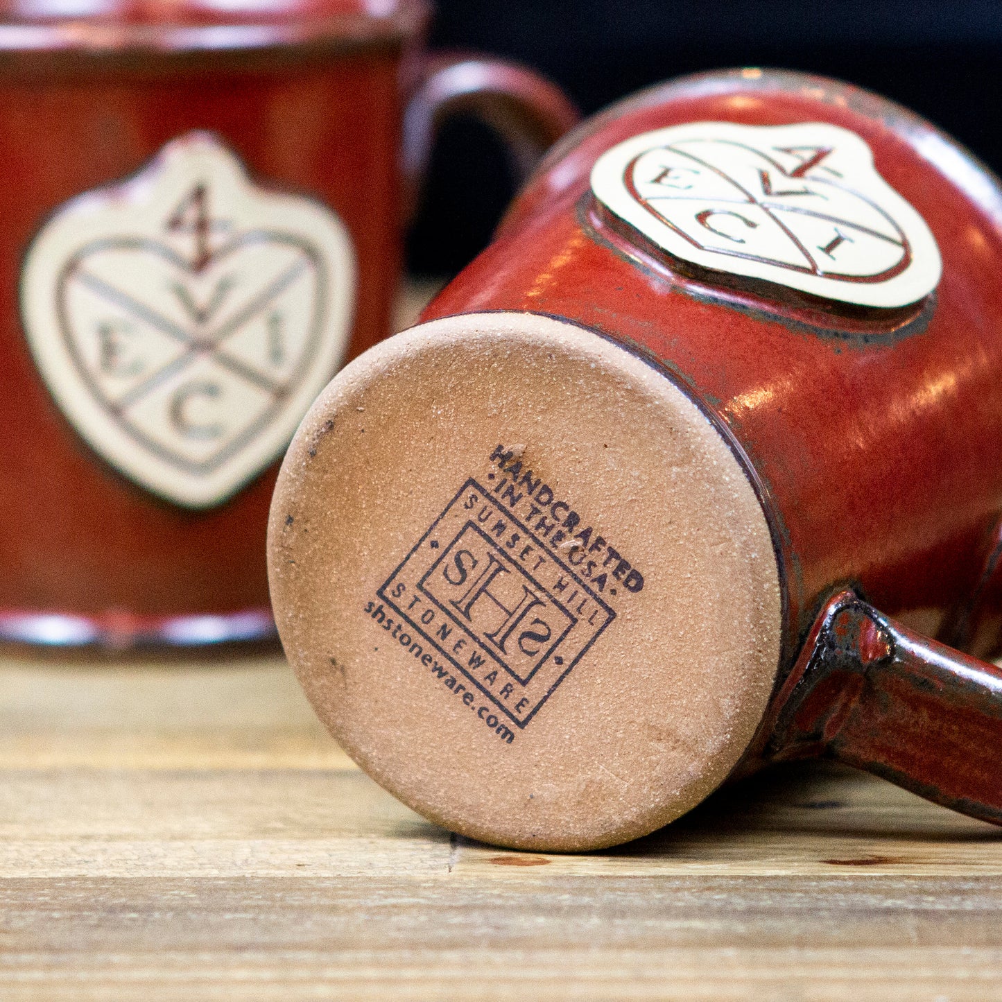 East India Company Stoneware Mug