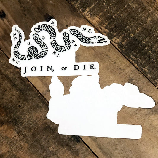 Join or Die Sticker