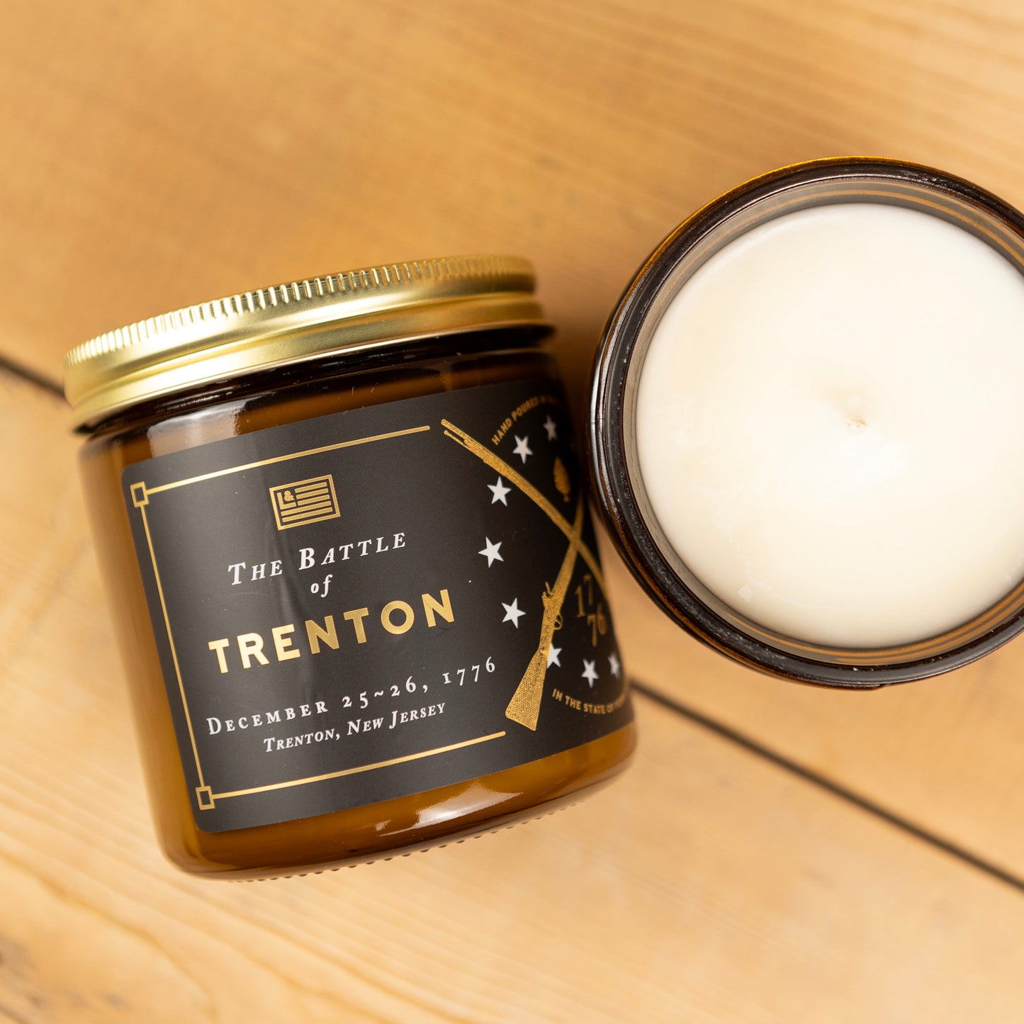 Battle of Trenton Candle