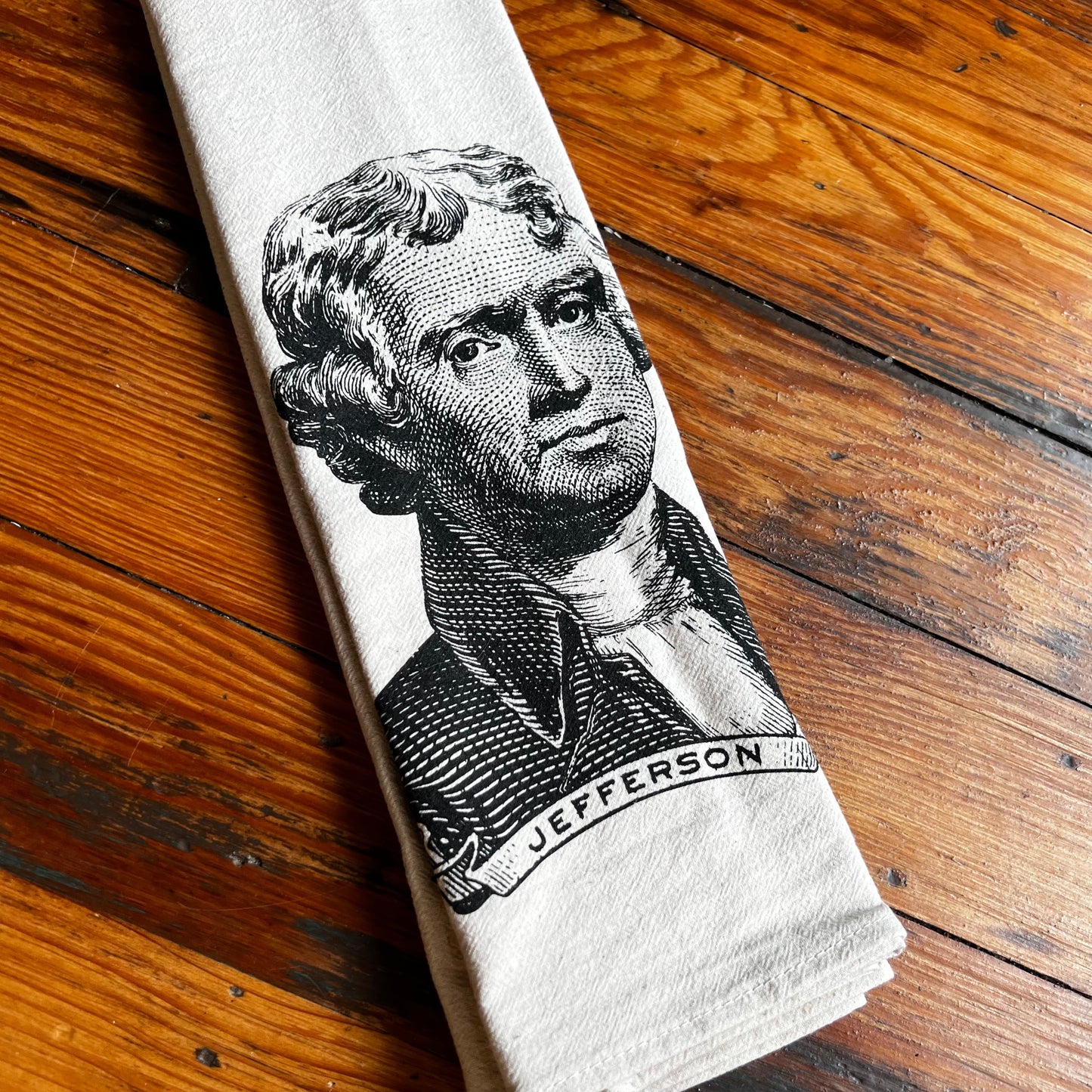 Thomas Jefferson Tea Towel