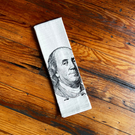 Benjamin Franklin Tea Towel