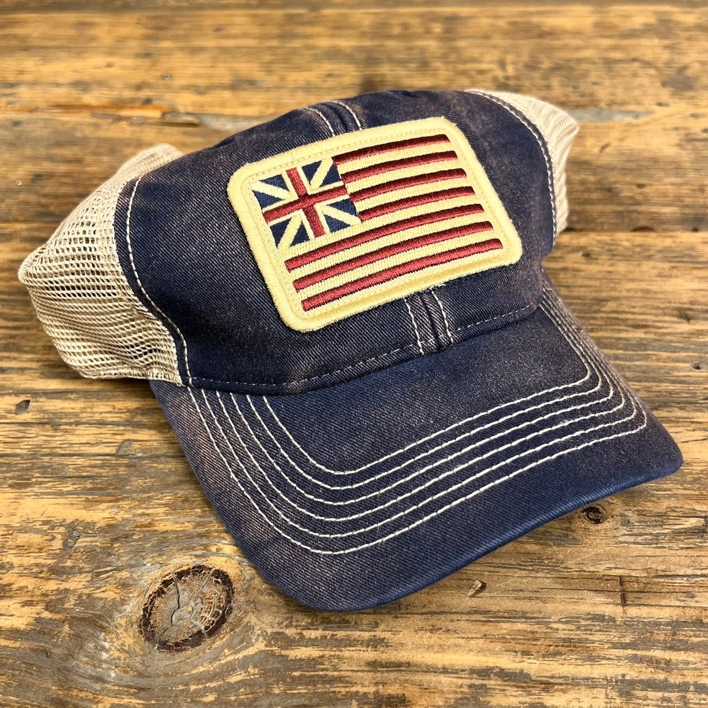 Grand Union Flag Faded Trucker Hat