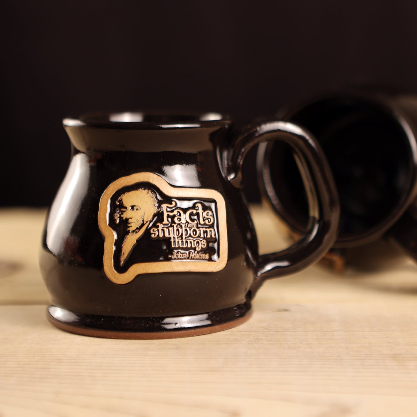 John Adams "Facts are Stubborn Things" Stoneware Mug