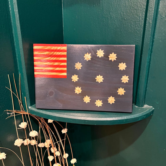 Easton Flag Wooden Flag by Emerald Flags (10.5" x 7")