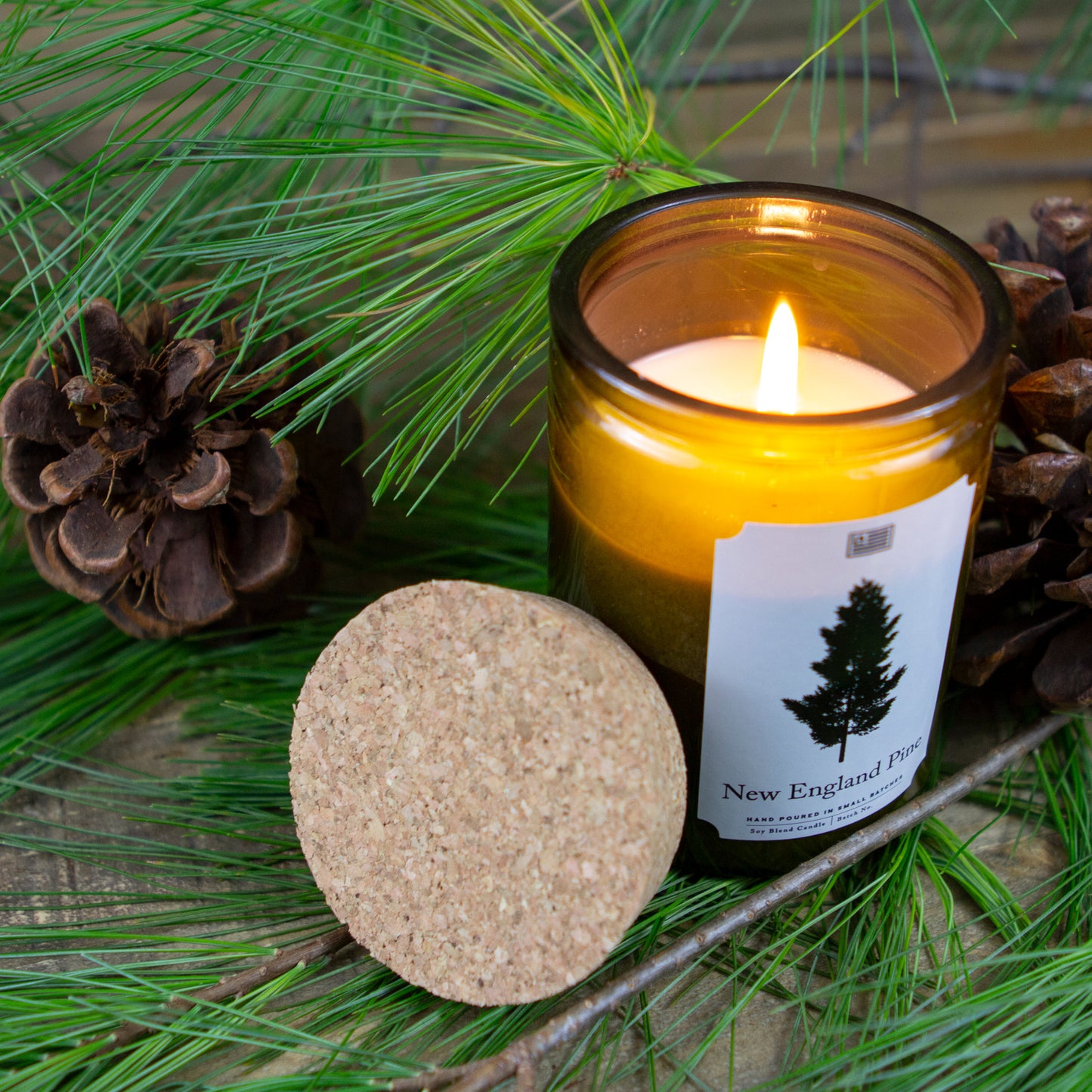 New England Pine Candle