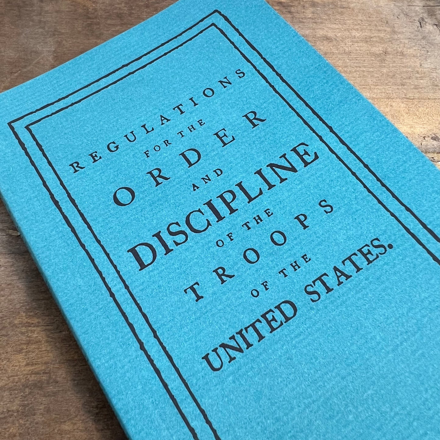 Regulations for the Order and Discipline of the Troops