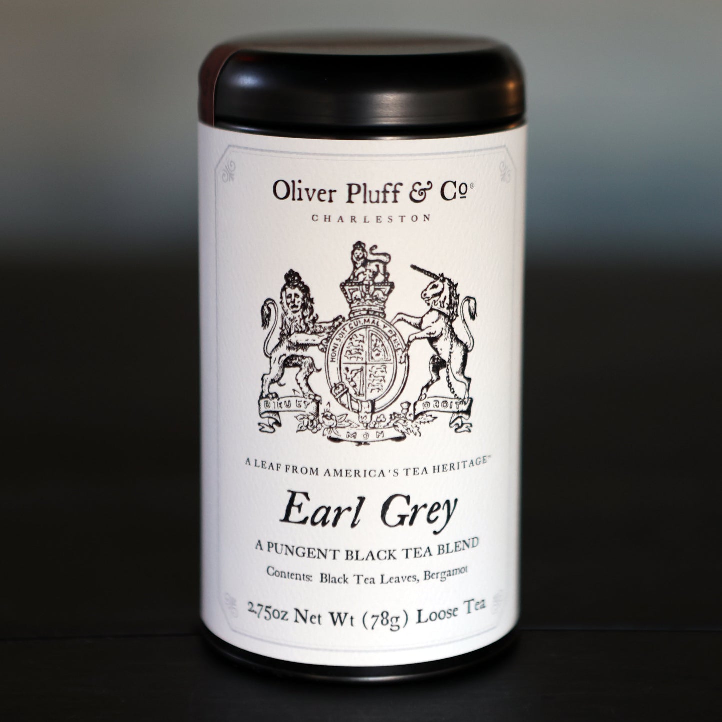 Oliver Pluff & Co Earl Grey Tea - Loose Tea in Signature Tea Tin