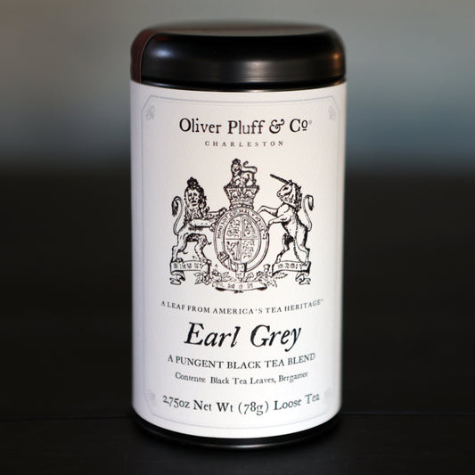 Oliver Pluff & Co Earl Grey Tea - Loose Tea in Signature Tea Tin