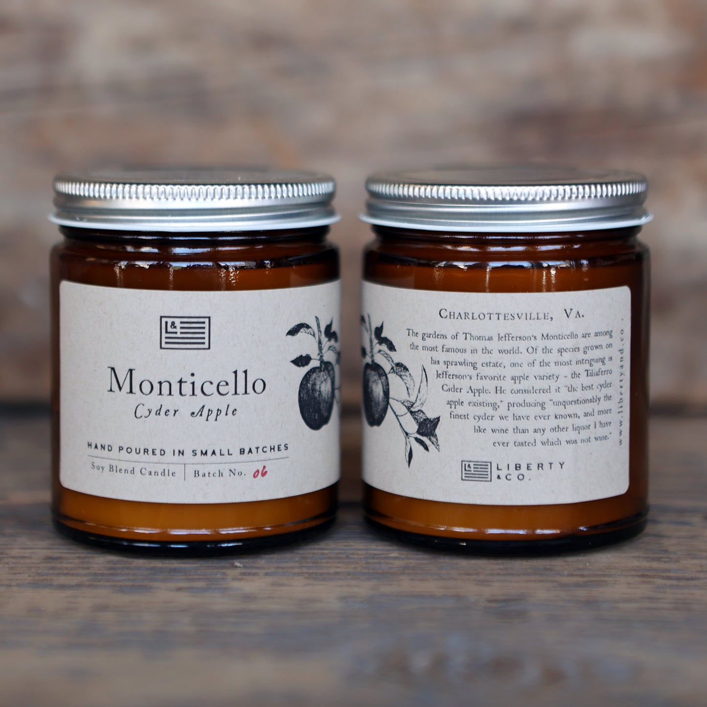 Thomas Jefferson's Monticello Candle