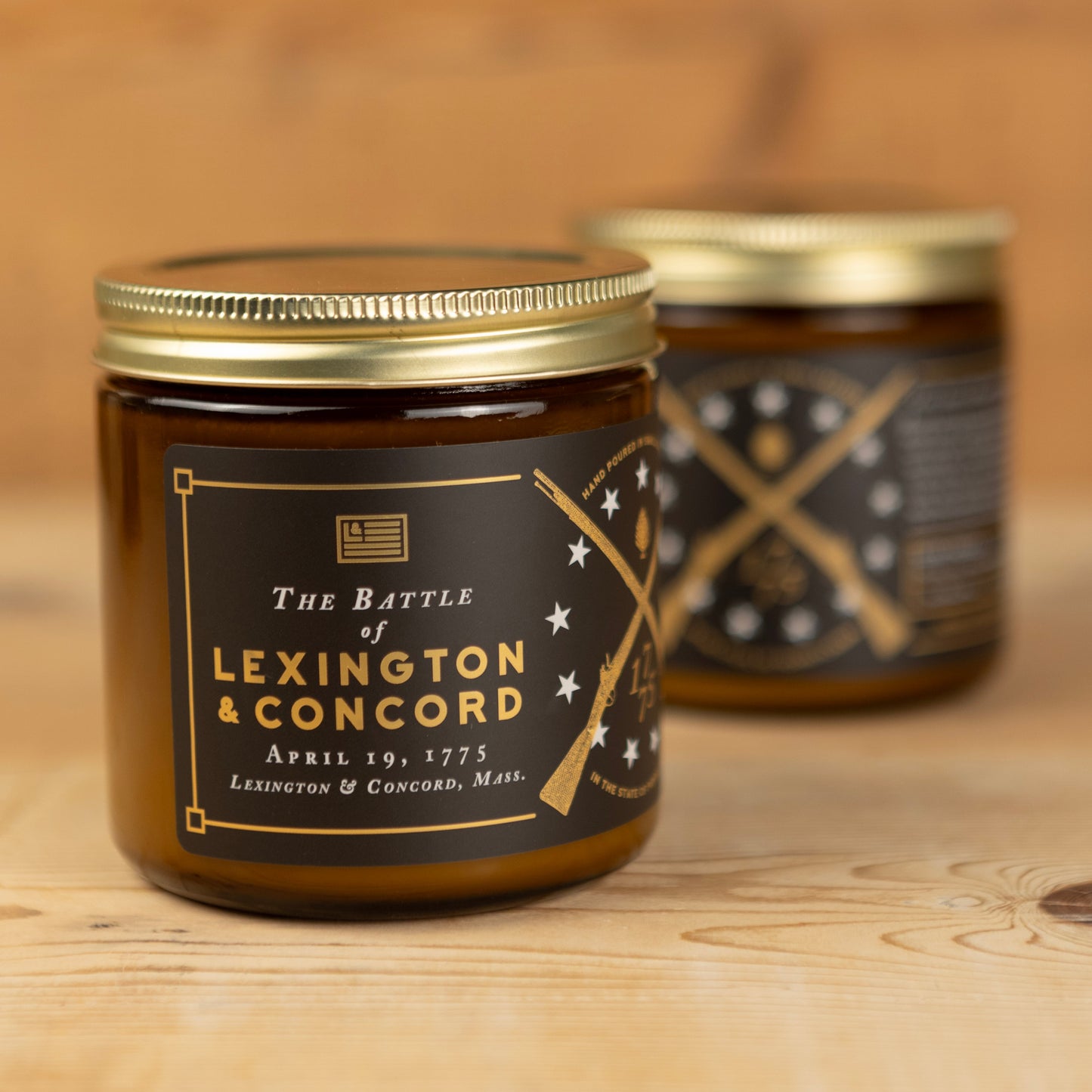 Battle of Lexington & Concord Candle