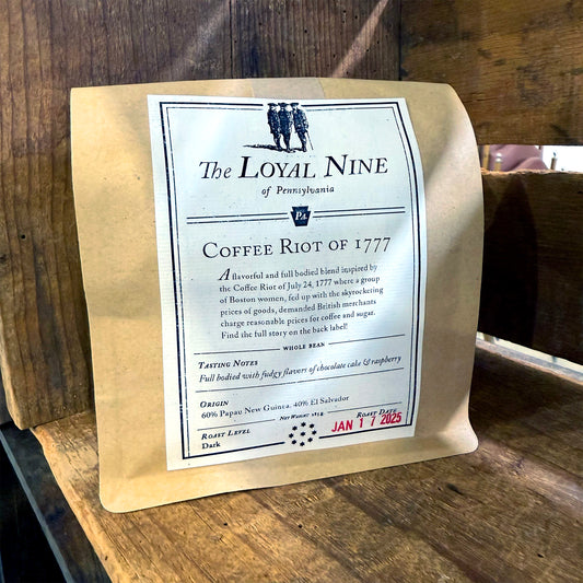 Loyal Nine Coffee Riot of 1777 Roast Coffee