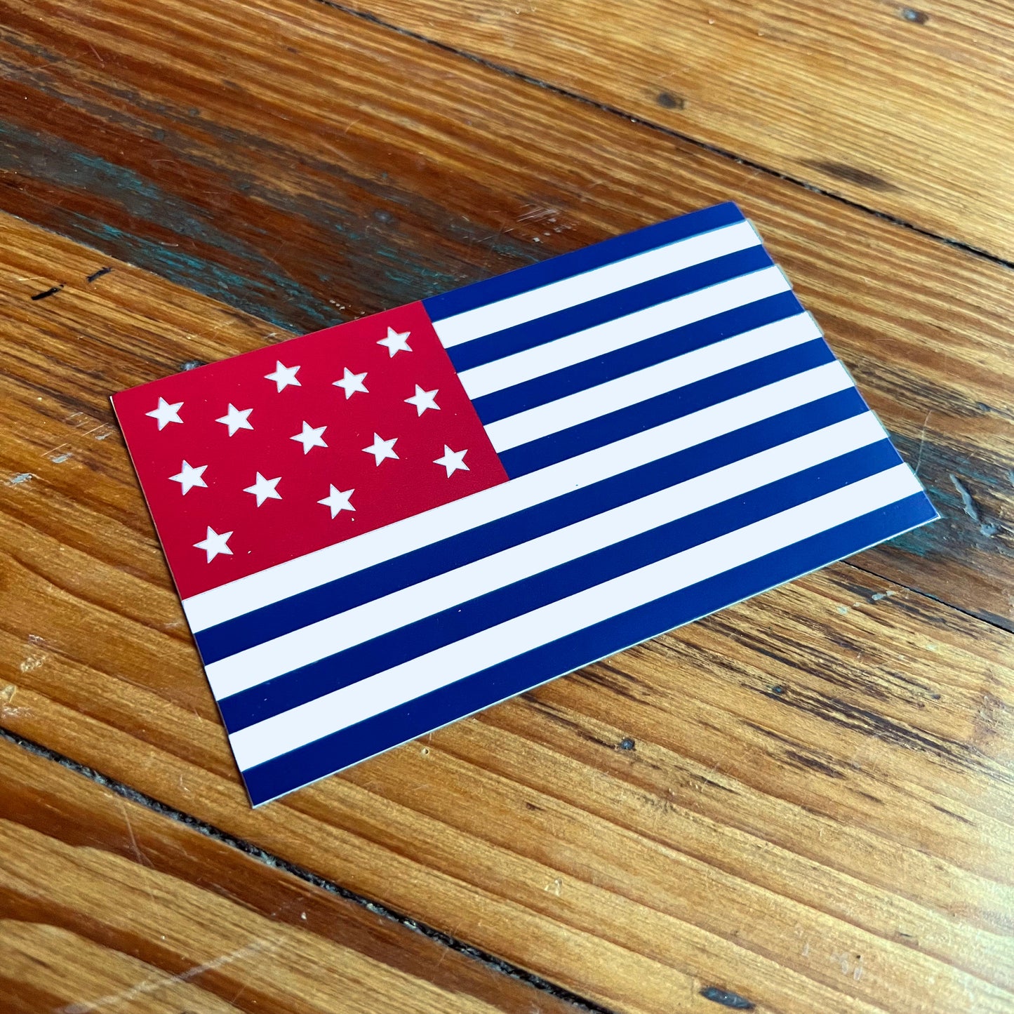 Fort Mercer Flag Sticker