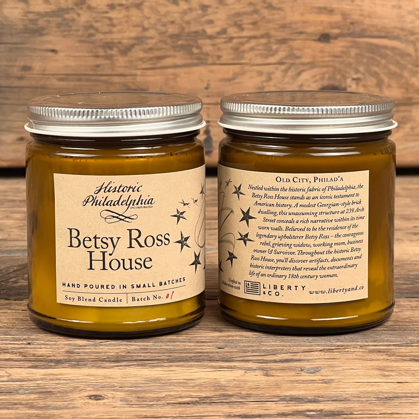 Betsy Ross House Candle