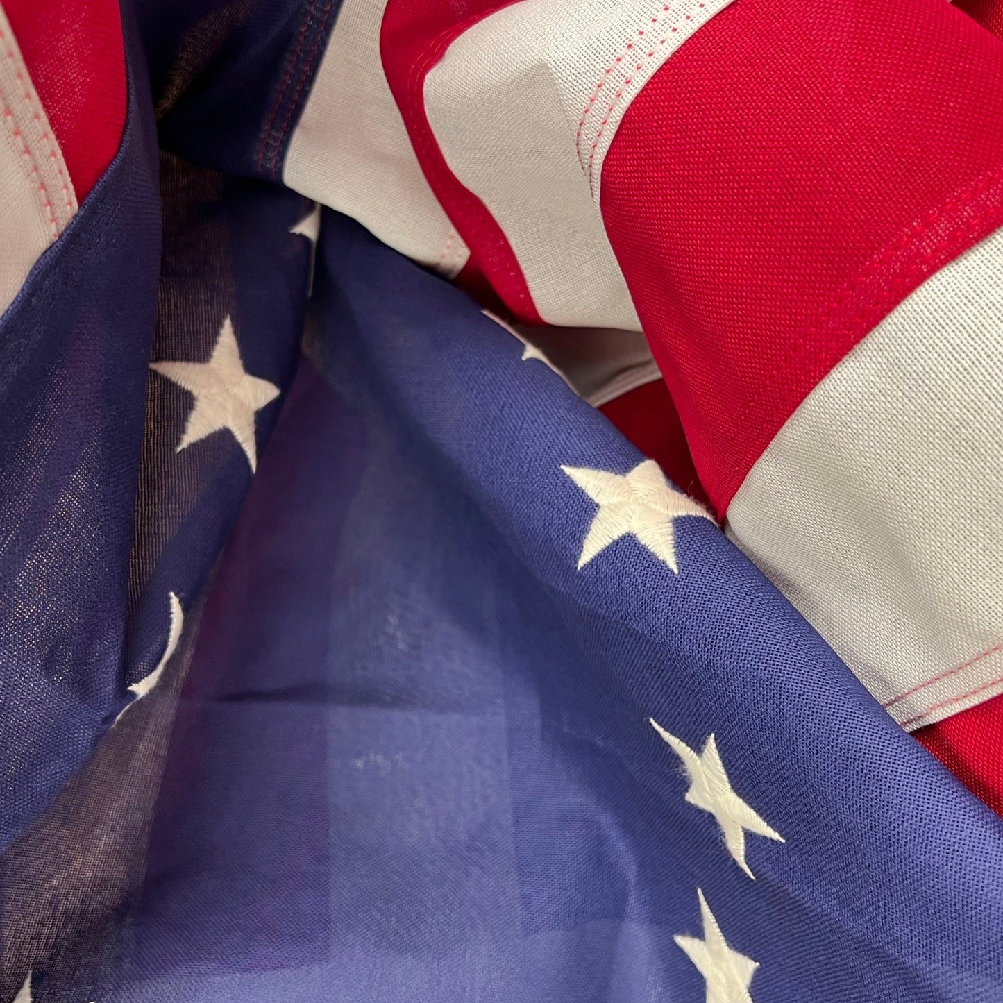 Betsy Ross Embroidered 13 Stars Flag