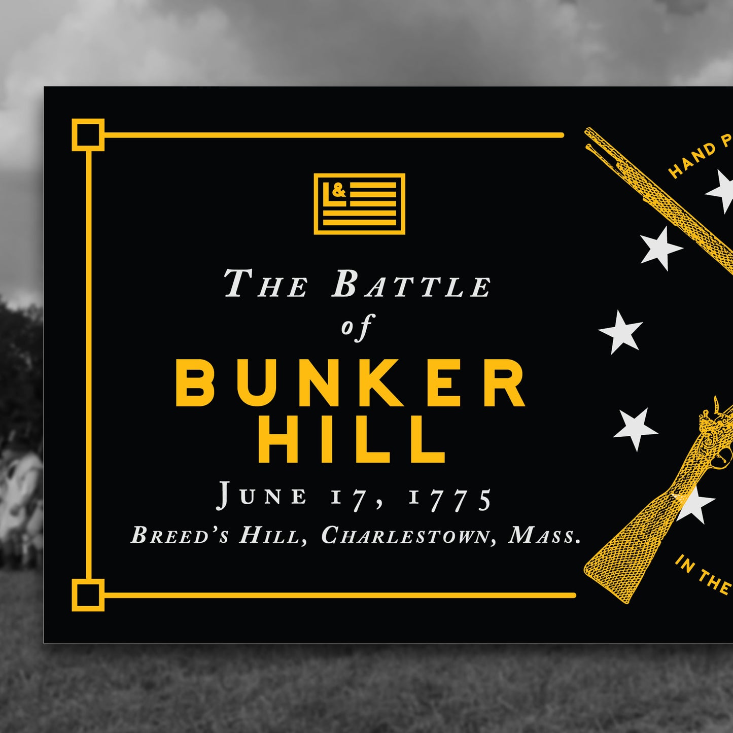 Battle of Bunker Hill Candle