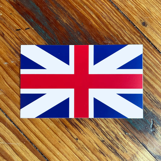 British King's Colors Flag Sticker