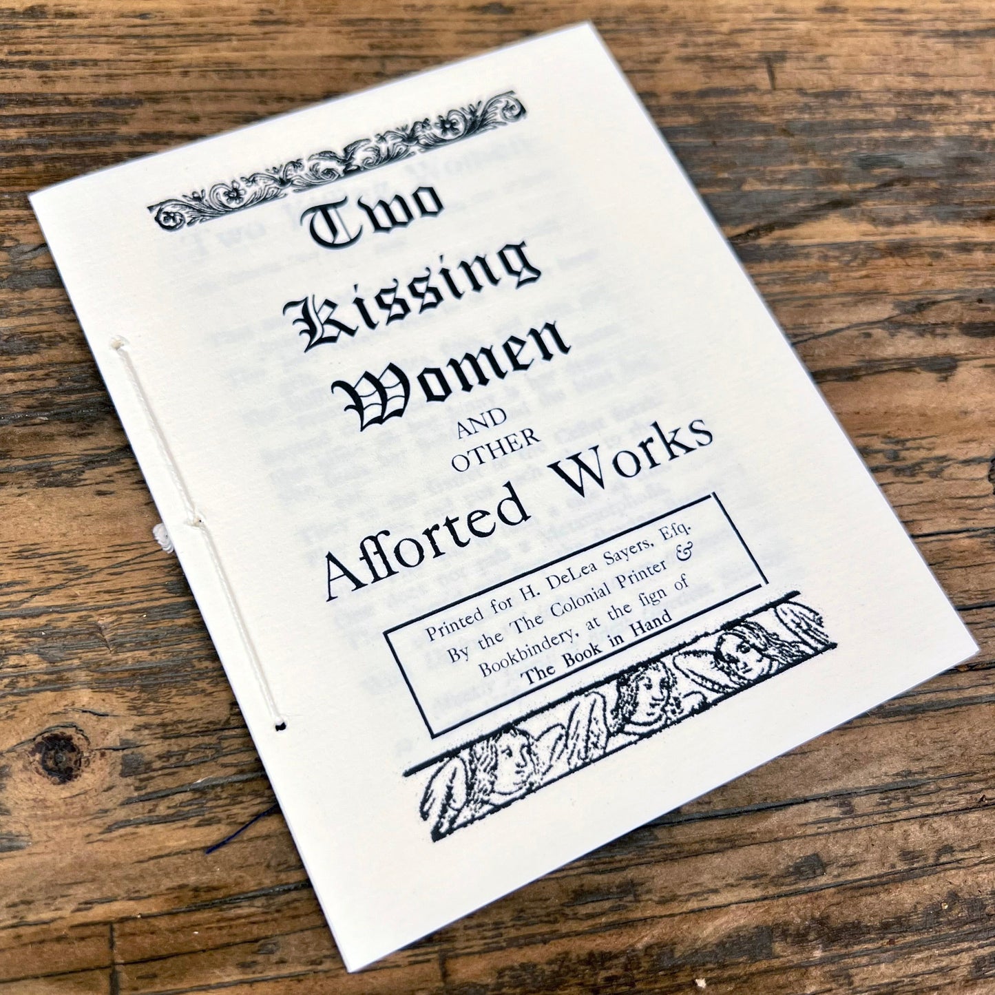 Two Kissing Women & Other Assorted Works Pamphlet