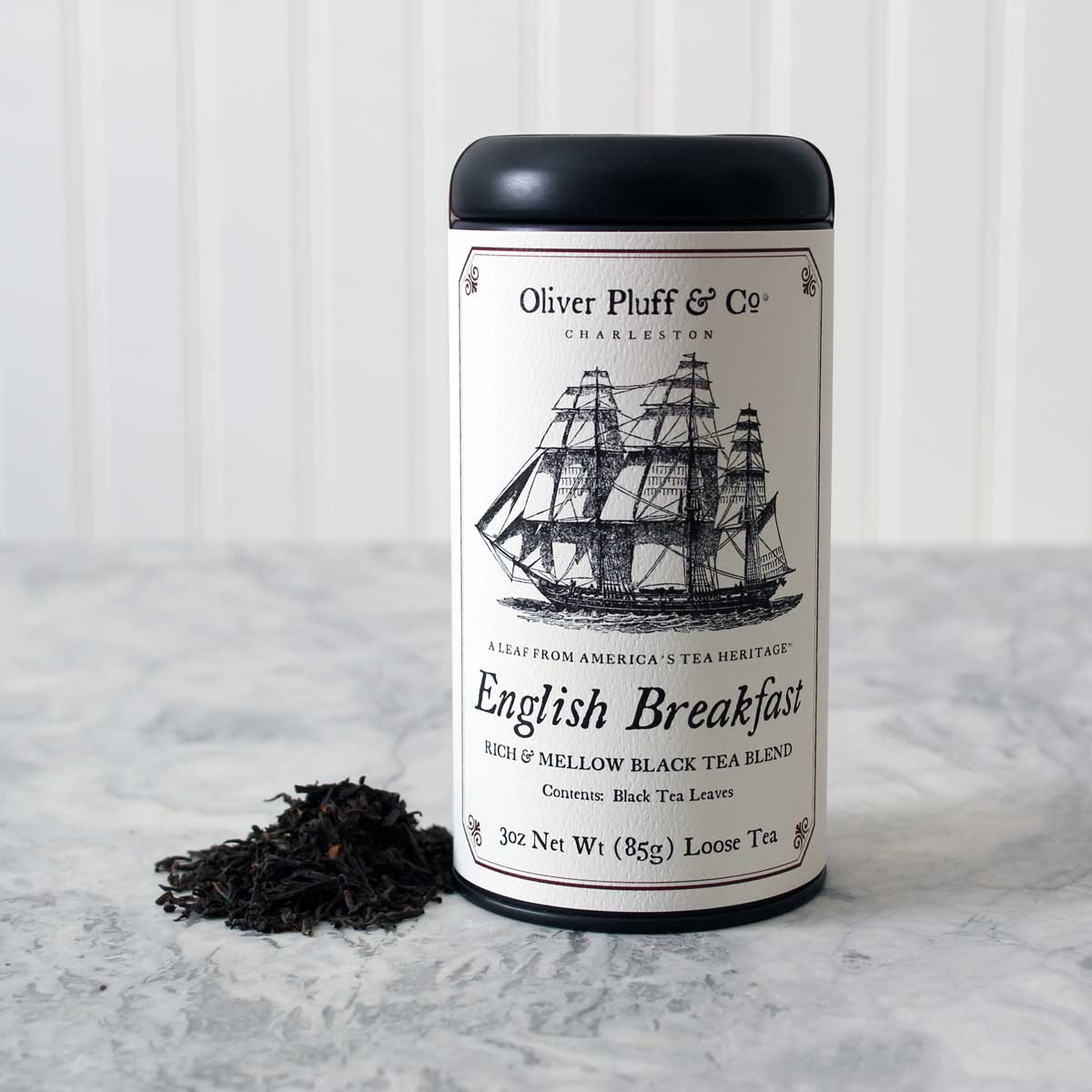 Oliver Pluff & Co. English Breakfast - Loose Tea in Signature Tea Tin