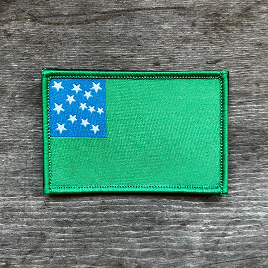 Green Mountain Boys Flag Morale Patch by Texas 144.1