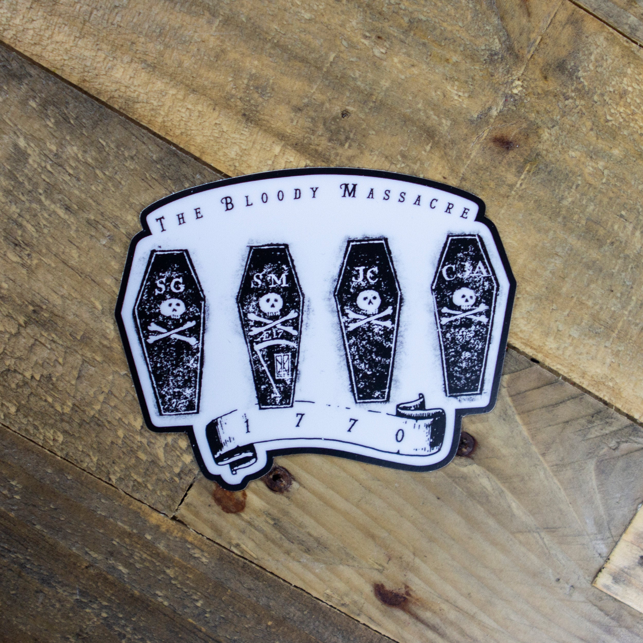 Bloody Boston Massacre Sticker – Liberty & Co.